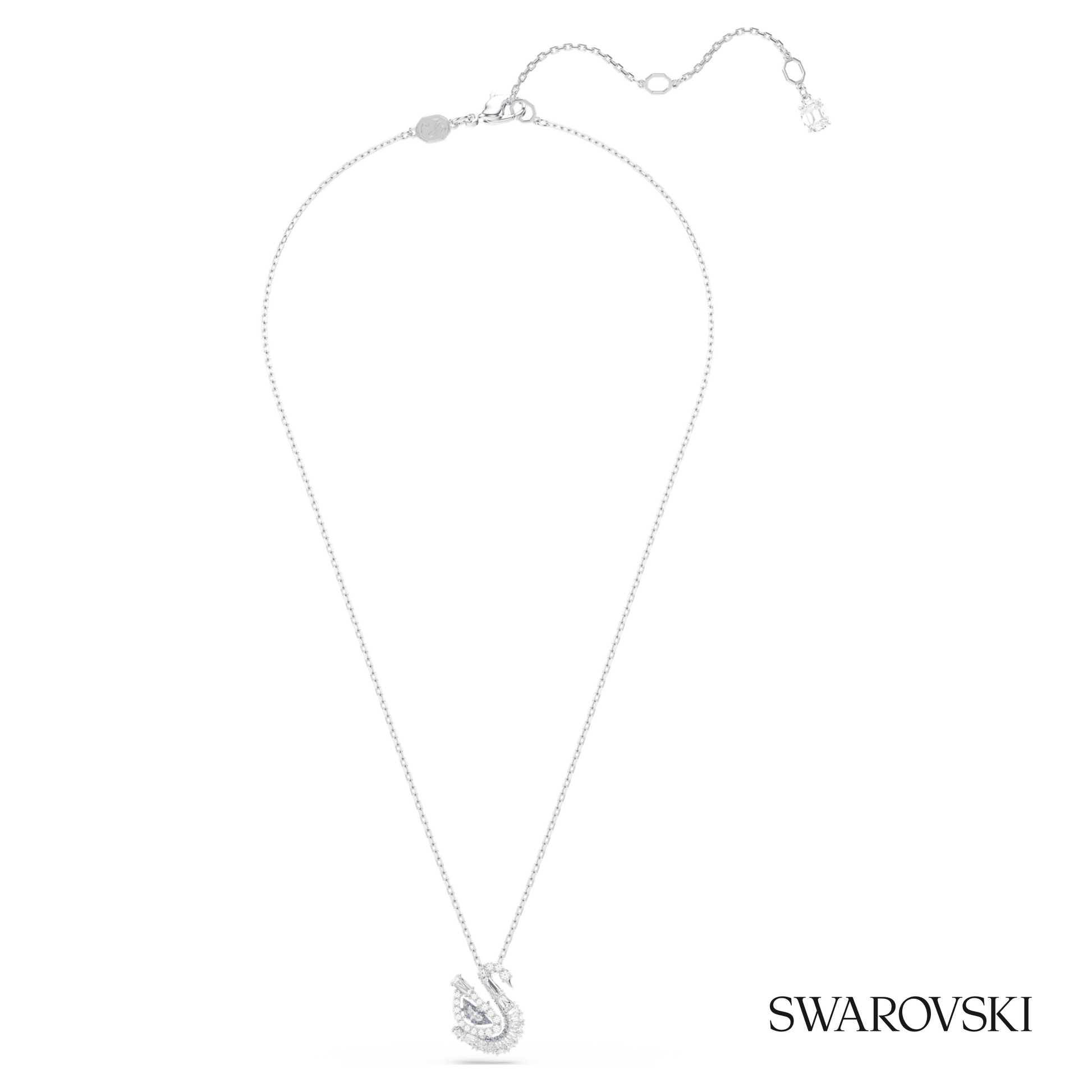 Swarovski Swan pendant, Mixed cuts, Swan, Blue – item 5723389 image 2