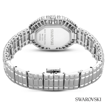 Matrix octagon watch, Baguette cut, Metal bracelet