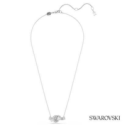 Swarovski Matrix pendant, Baguette cut, Knot, White – item 5728553 image 2