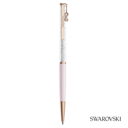Swarovski Crystalline Ballpoint Pen, Infinity, Crystals / Gold Tone Plated / Rose Gold Tone Plated / Lacquered