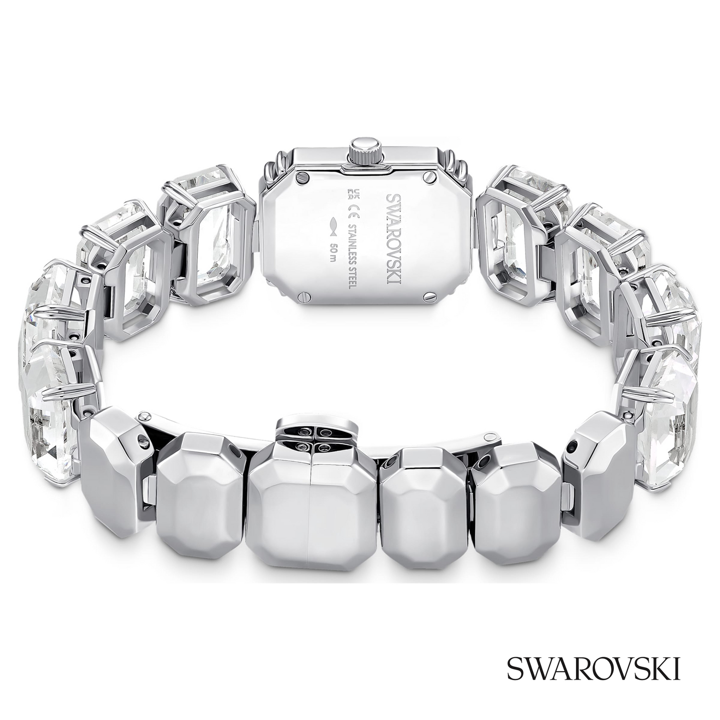 Watch, Octagon cut bracelet