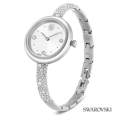 Sublima bangle watch, Swiss Made, Metal bracelet