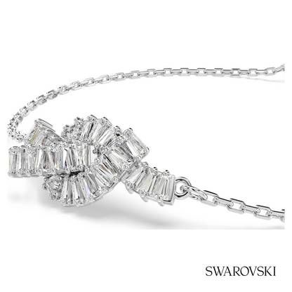 Swarovski Matrix bracelet, Baguette cut, Knot, White – item 5731101 image 2