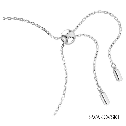 Swarovski Matrix bracelet, Baguette cut, Knot, White – item 5731101 image 3