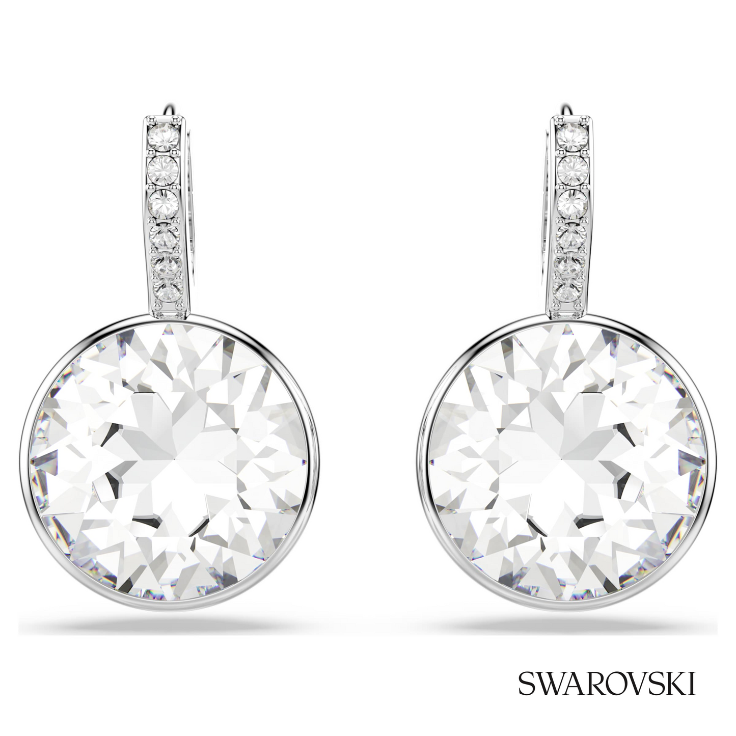 Swarovski Millenia drop earrings, Round cut, White – item 5731149 image 2