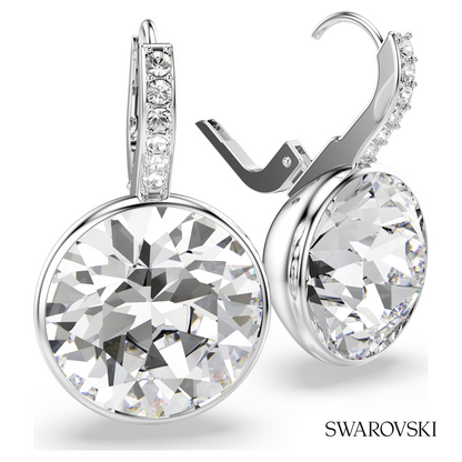 Swarovski Millenia drop earrings, Round cut, White – item 5731149 image 3