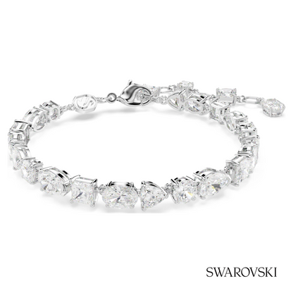 Swarovski Mesmera bracelet, Mixed cuts, White, Rhodium – item 5731959 image 5