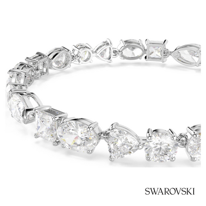 Swarovski Mesmera bracelet, Mixed cuts, White, Rhodium – item 5731959 image 2