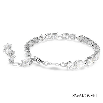Swarovski Mesmera bracelet, Mixed cuts, White, Rhodium – item 5731959 image 4