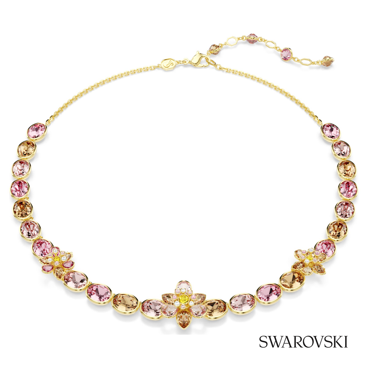 Swarovski Idyllia necklace, Mixed cuts, Flower – item 5732385 image 5