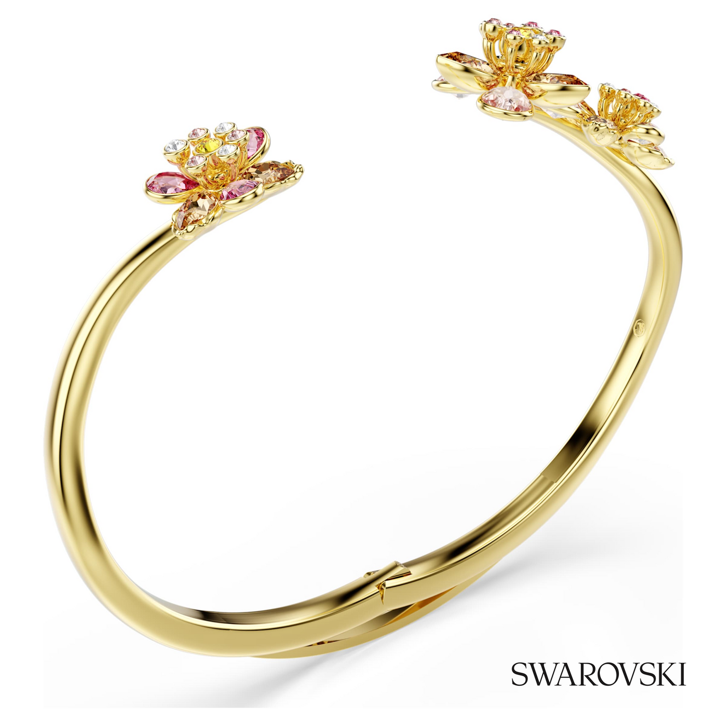 Swarovski Idyllia bangle, Mixed cuts, Flower – item 5732387 image 3