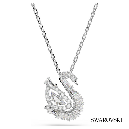 Swarovski Swan pendant, Mixed cuts, Swan, White – item 5732412