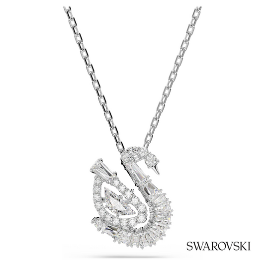 Swarovski Swan pendant, Mixed cuts, Swan, White – item 5732412