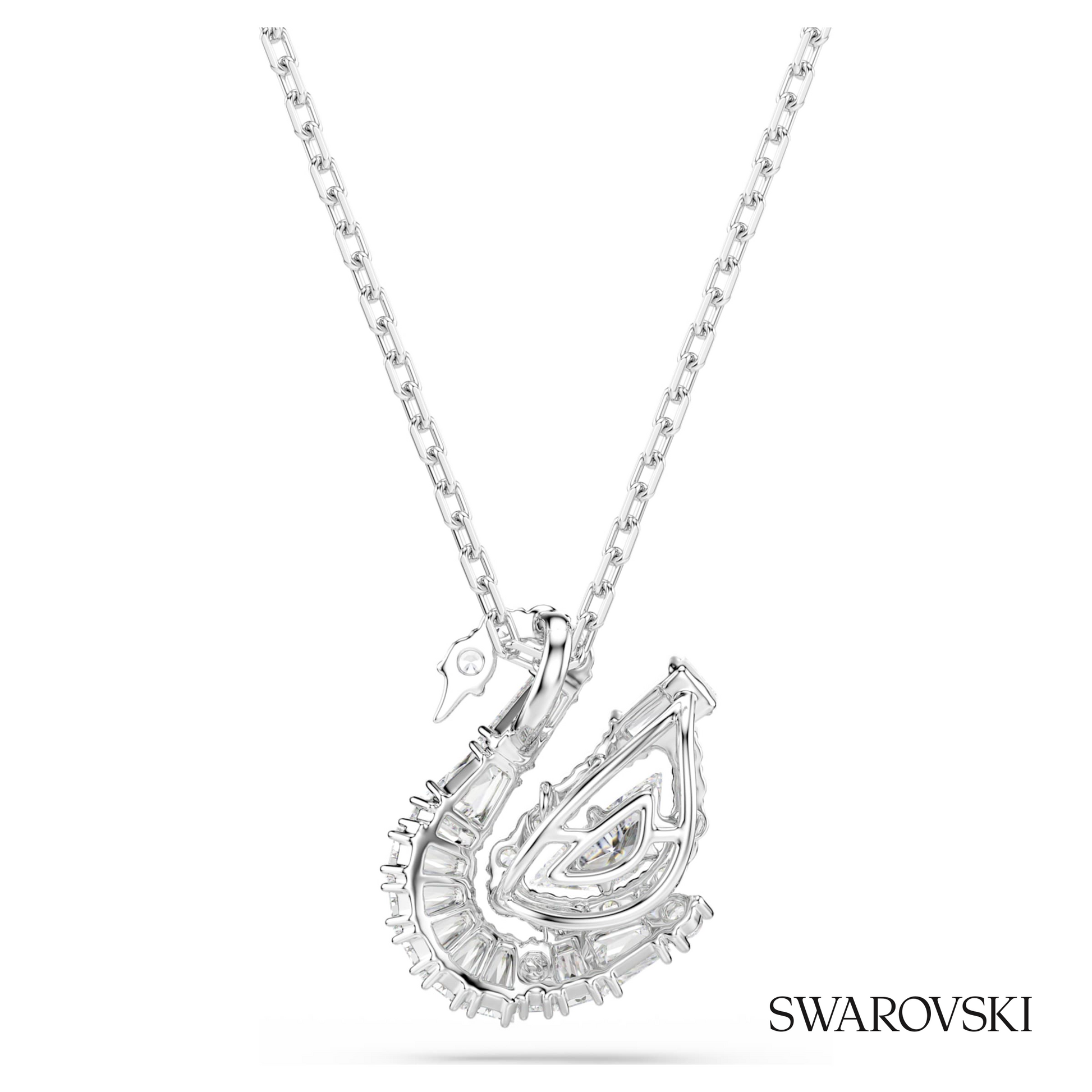 Swarovski Swan pendant, Mixed cuts, Swan, White – item 5732412 image 5