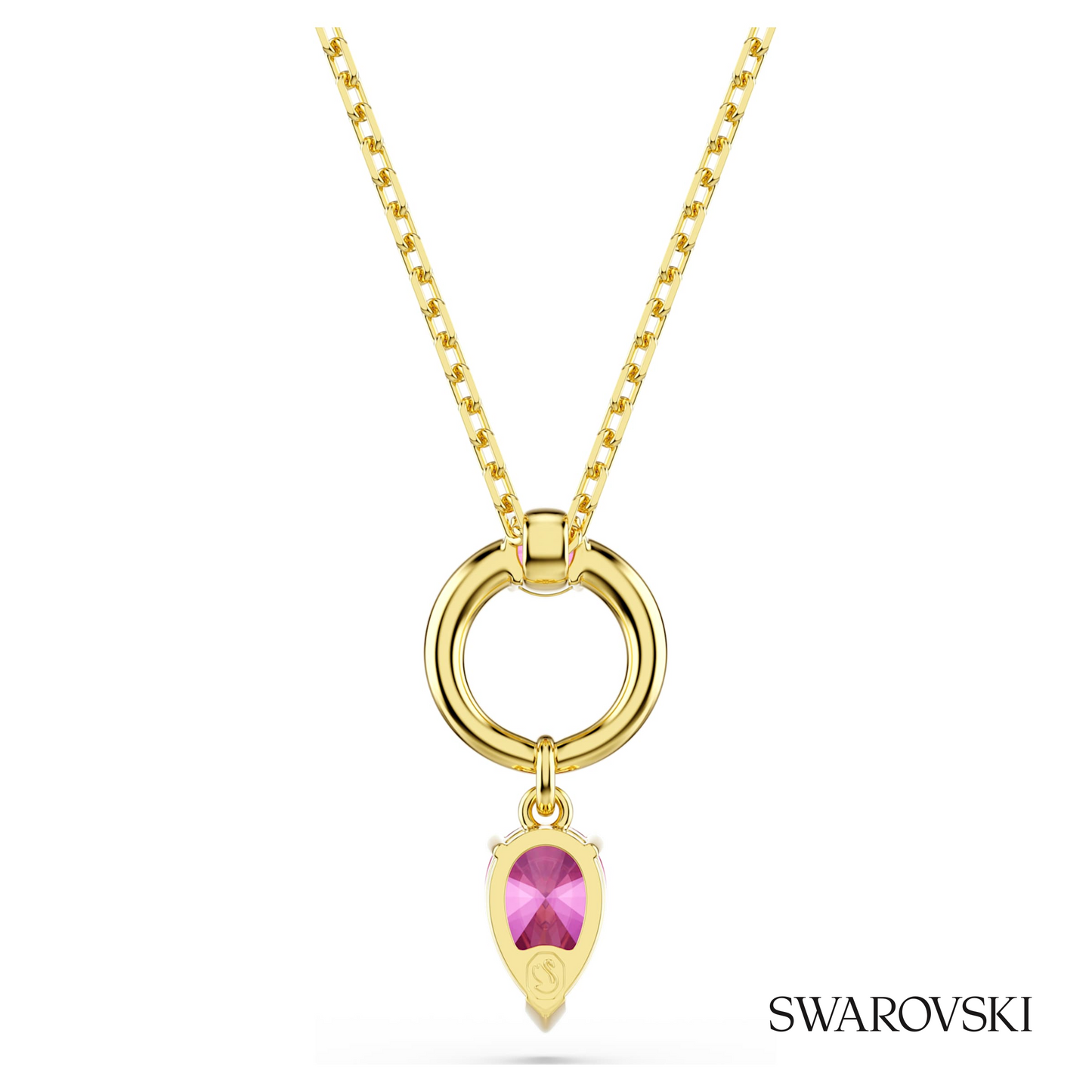 Swarovski Mesmera pendant, Mixed cuts, Red, 18K gold finish – item 5732487 image 5