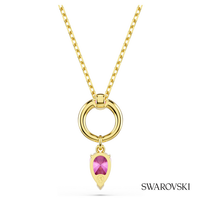 Swarovski Mesmera pendant, Mixed cuts, Red, 18K gold finish – item 5732487 image 5