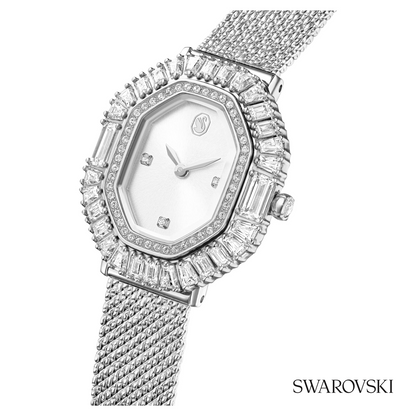 Matrix octagon watch, Metal bracelet