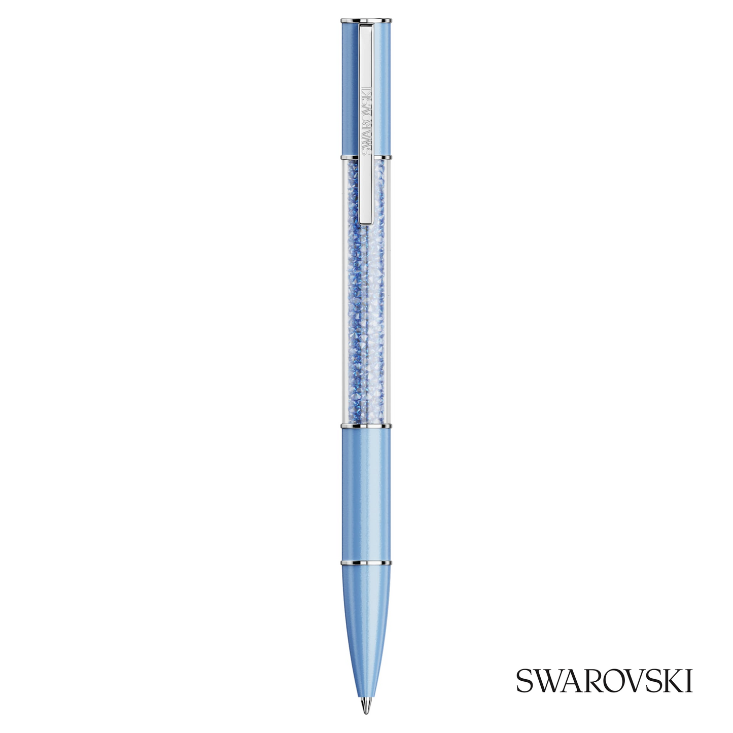 Swarovski Crystalline Ballpoint Pen, Recreated Crystals, Crystals / Chrome Plated / Lacquered