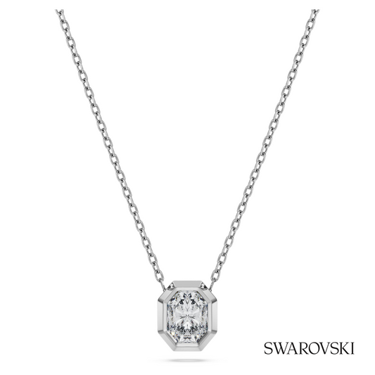 Octagon pendant, Lab-grown diamonds 0.5 ct tw, Octagon shape, 14K white gold – item 5733500