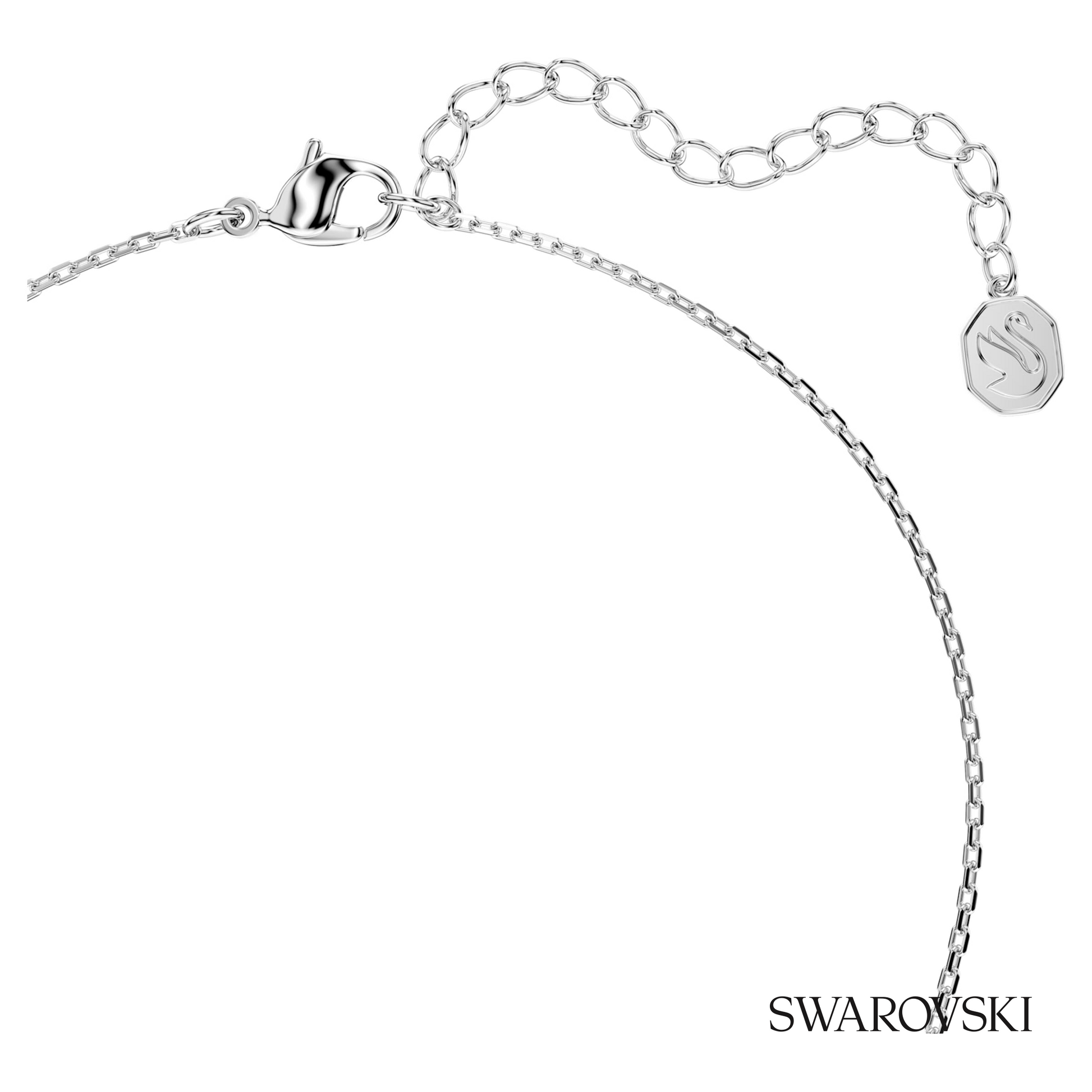 Swarovski Bella V pendant, Round cut, Pink, Rhodium plated – item 5734230 image 4