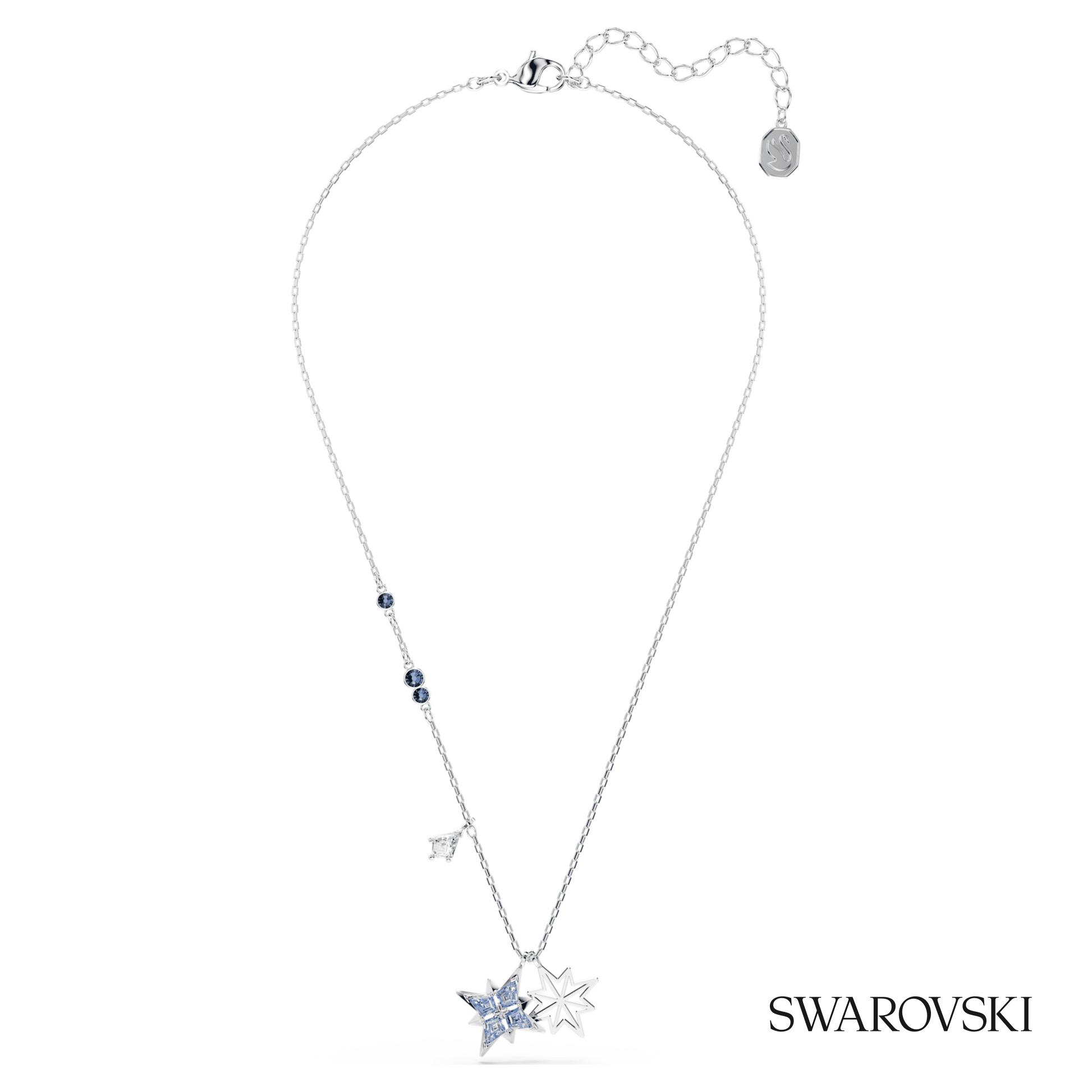 Swarovski Symbolica pendant, Star, Blue, Rhodium plated – item 5734252 image 2