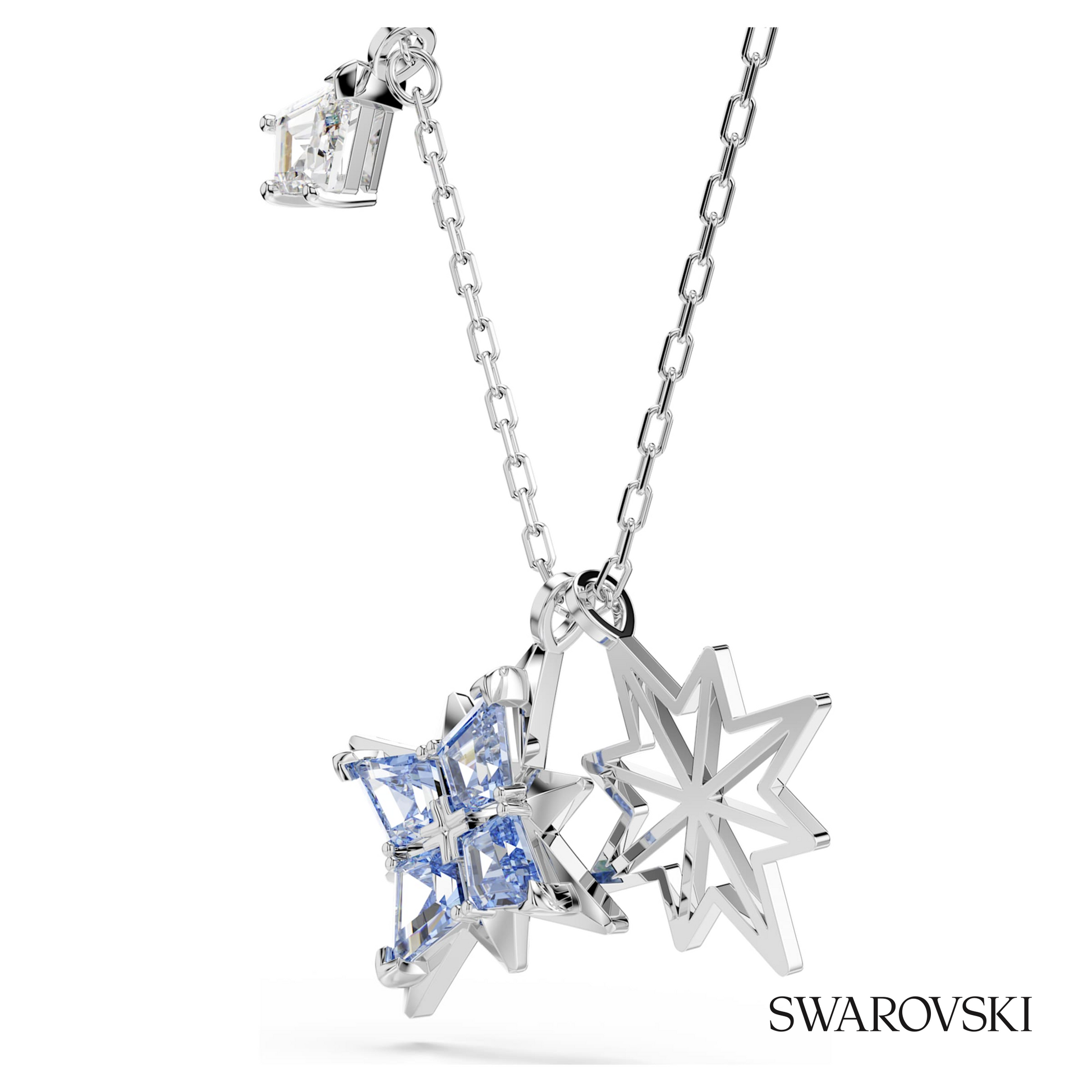 Swarovski Symbolica pendant, Star, Blue, Rhodium plated – item 5734252 image 3