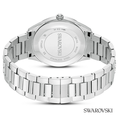 Matrix date watch, Swiss Made, Metal bracelet