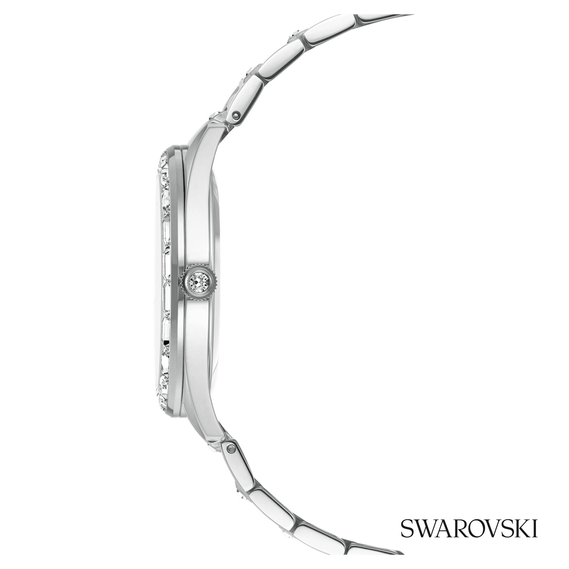 Matrix date watch, Swiss Made, Metal bracelet