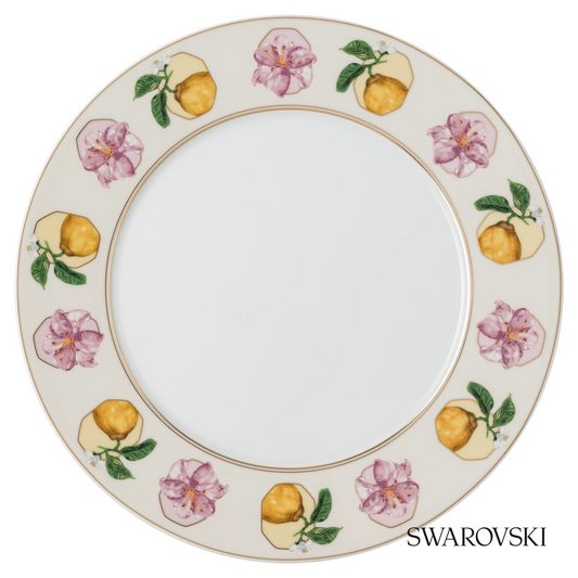 Swarovski Idyllia dinner plate, Crystal print – item 5735517