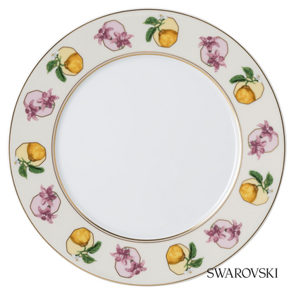 Swarovski Idyllia dessert plate, Crystal print – item 5735518