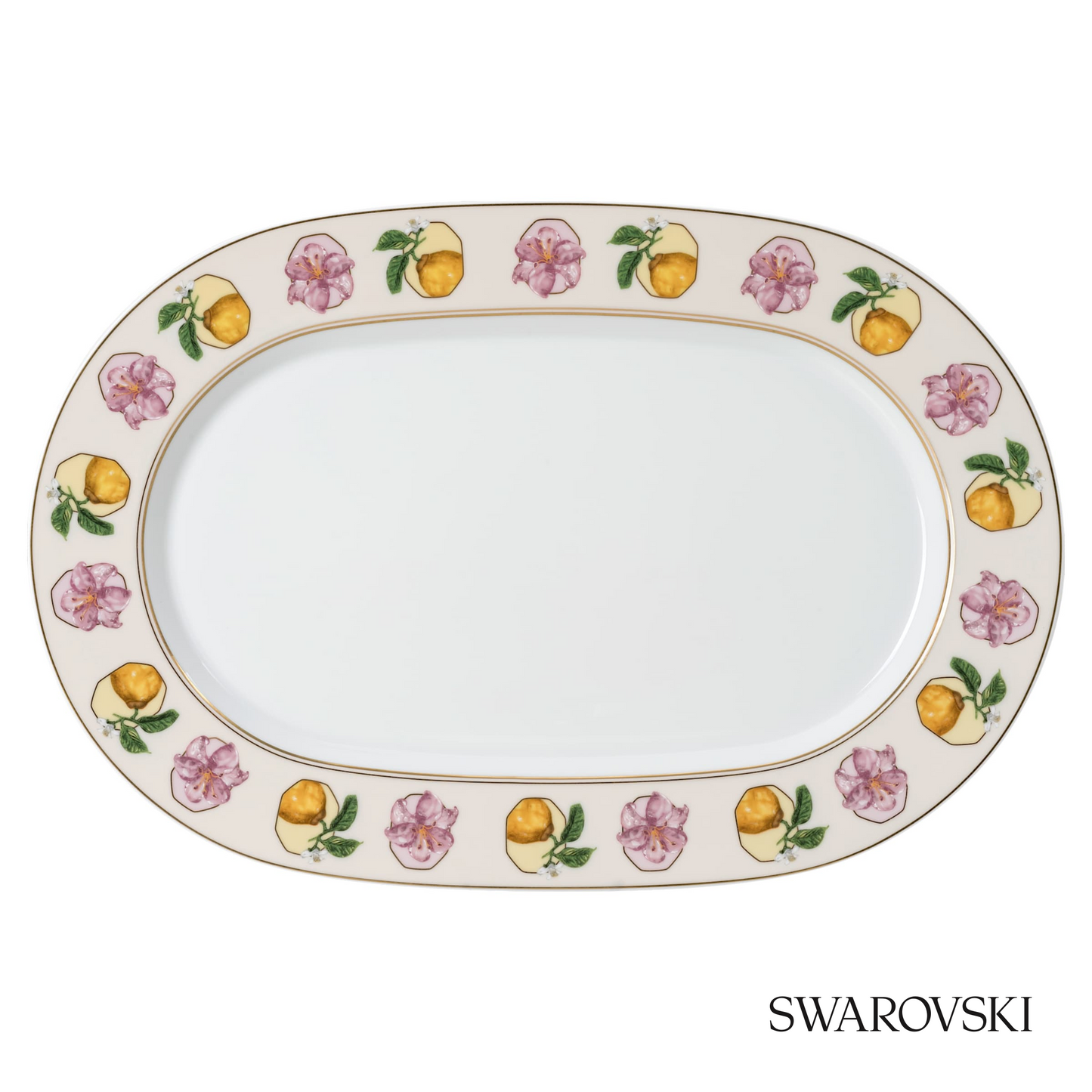 Swarovski Idyllia platter, Crystal print motif – item 5735520