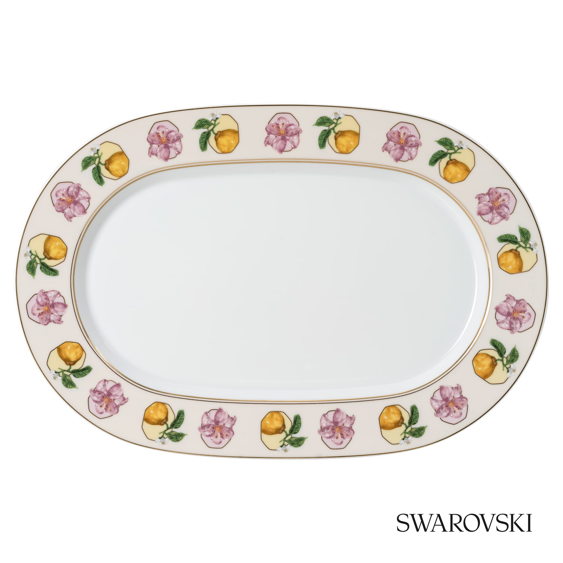 Swarovski Idyllia platter, Crystal print motif – item 5735520