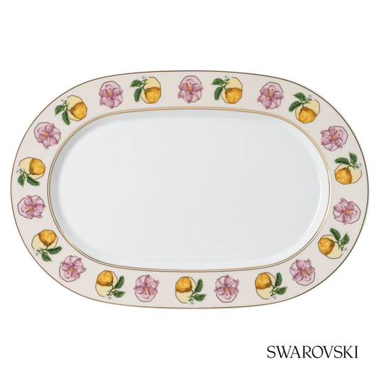 Swarovski Idyllia platter, Crystal print motif – item 5735520