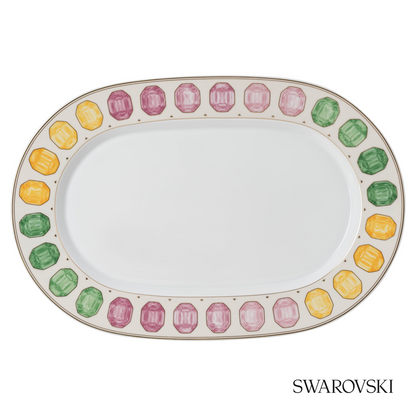 Swarovski Idyllia platter, Crystal print motif – item 5735521