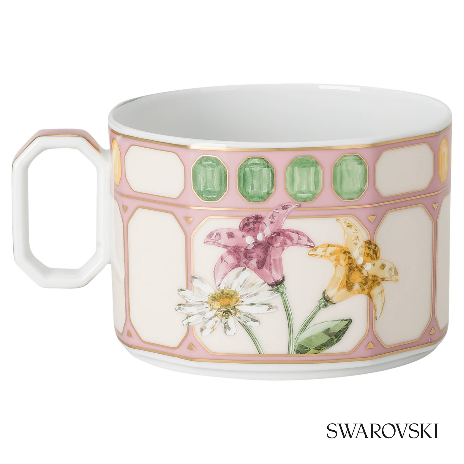 Swarovski Idyllia teacup with saucer, Crystal – item 5735524 image 5
