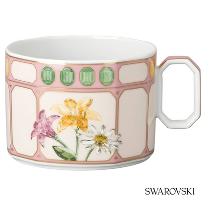 Swarovski Idyllia combi cup with saucer, Crystal – item 5735525 image 4