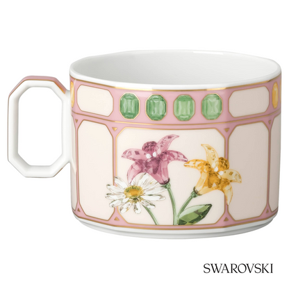 Swarovski Idyllia combi cup with saucer, Crystal – item 5735525 image 5