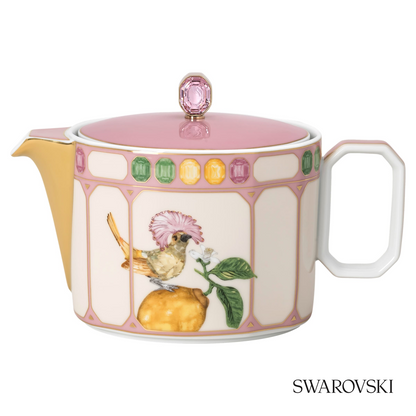 Swarovski Idyllia teapot, Crystal print motif – item 5735526