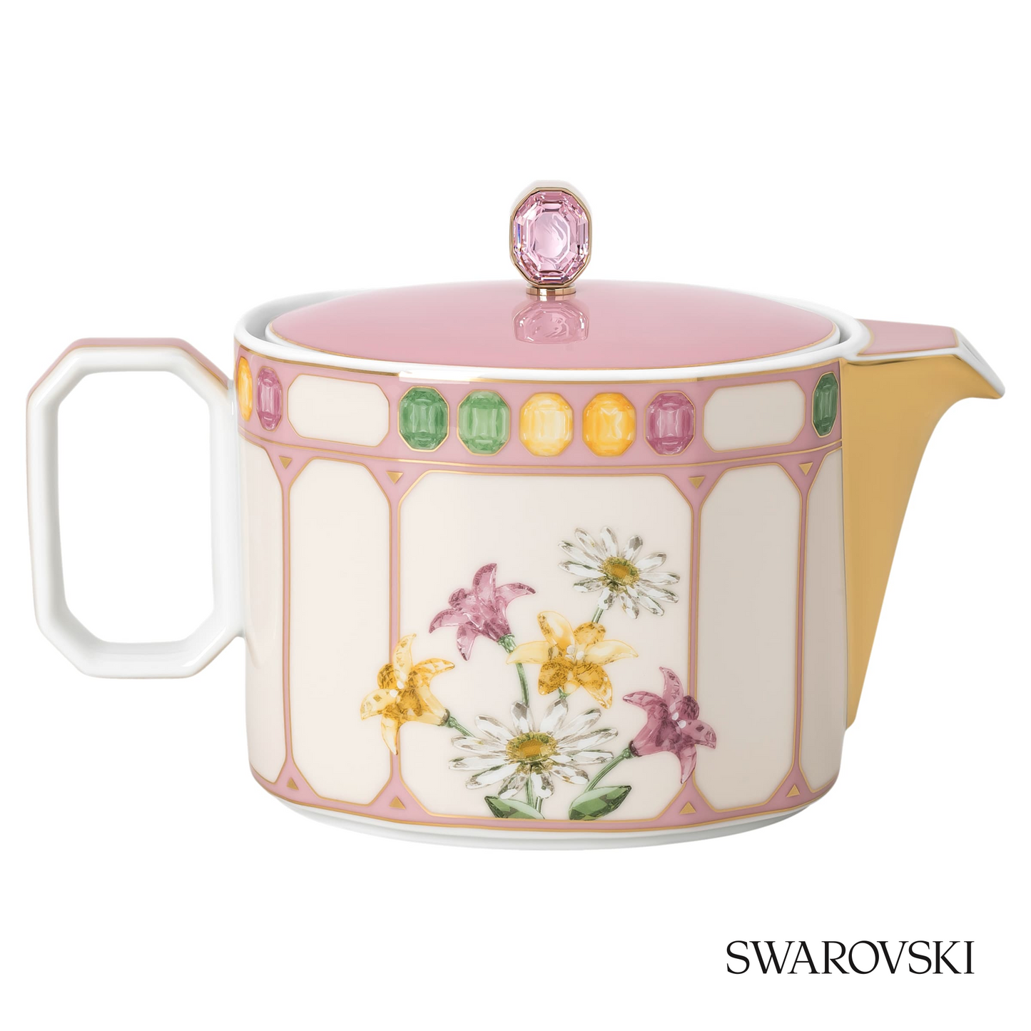 Swarovski Idyllia teapot, Crystal print motif – item 5735526 image 2