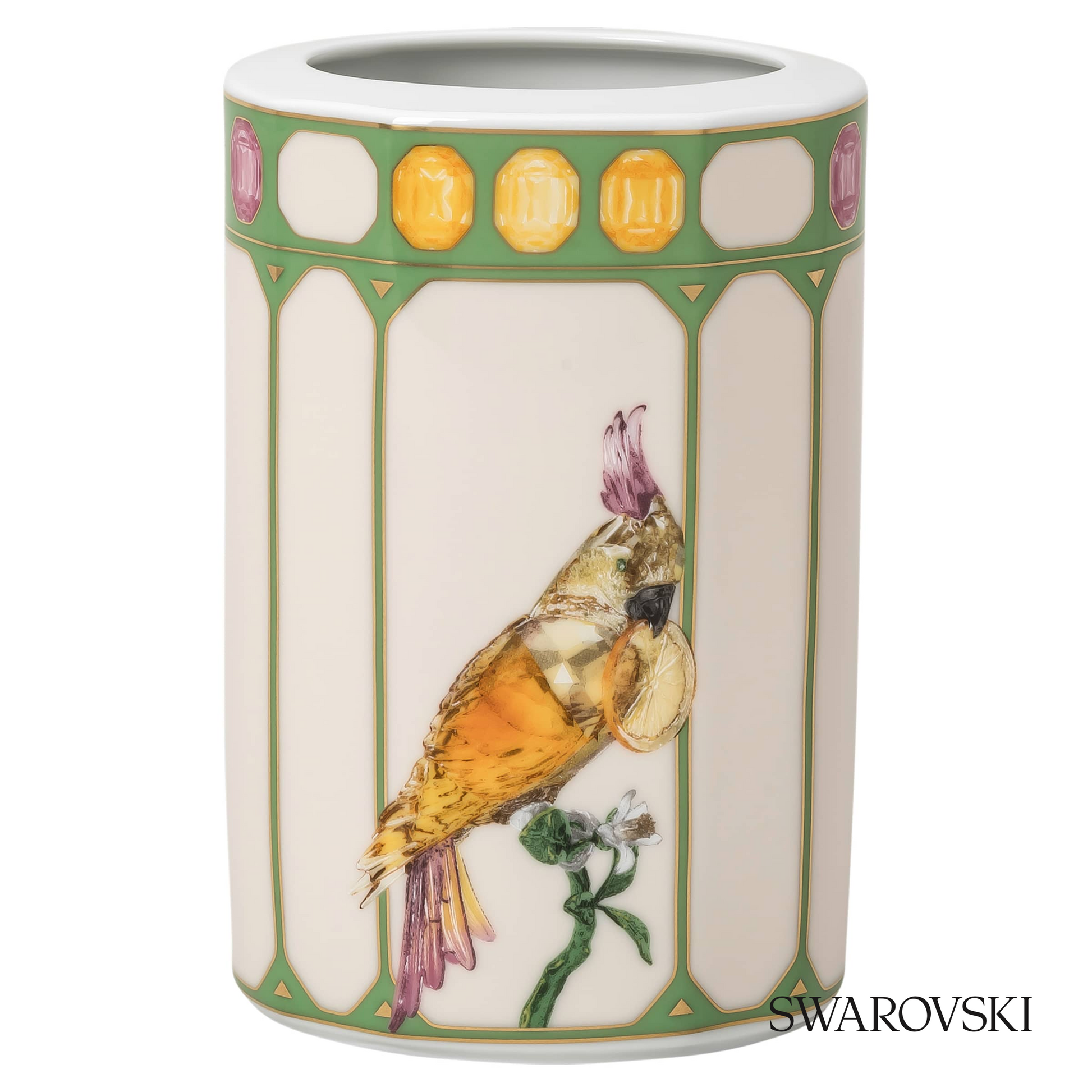 Swarovski Idyllia vase, Crystal print motif – item 5735527