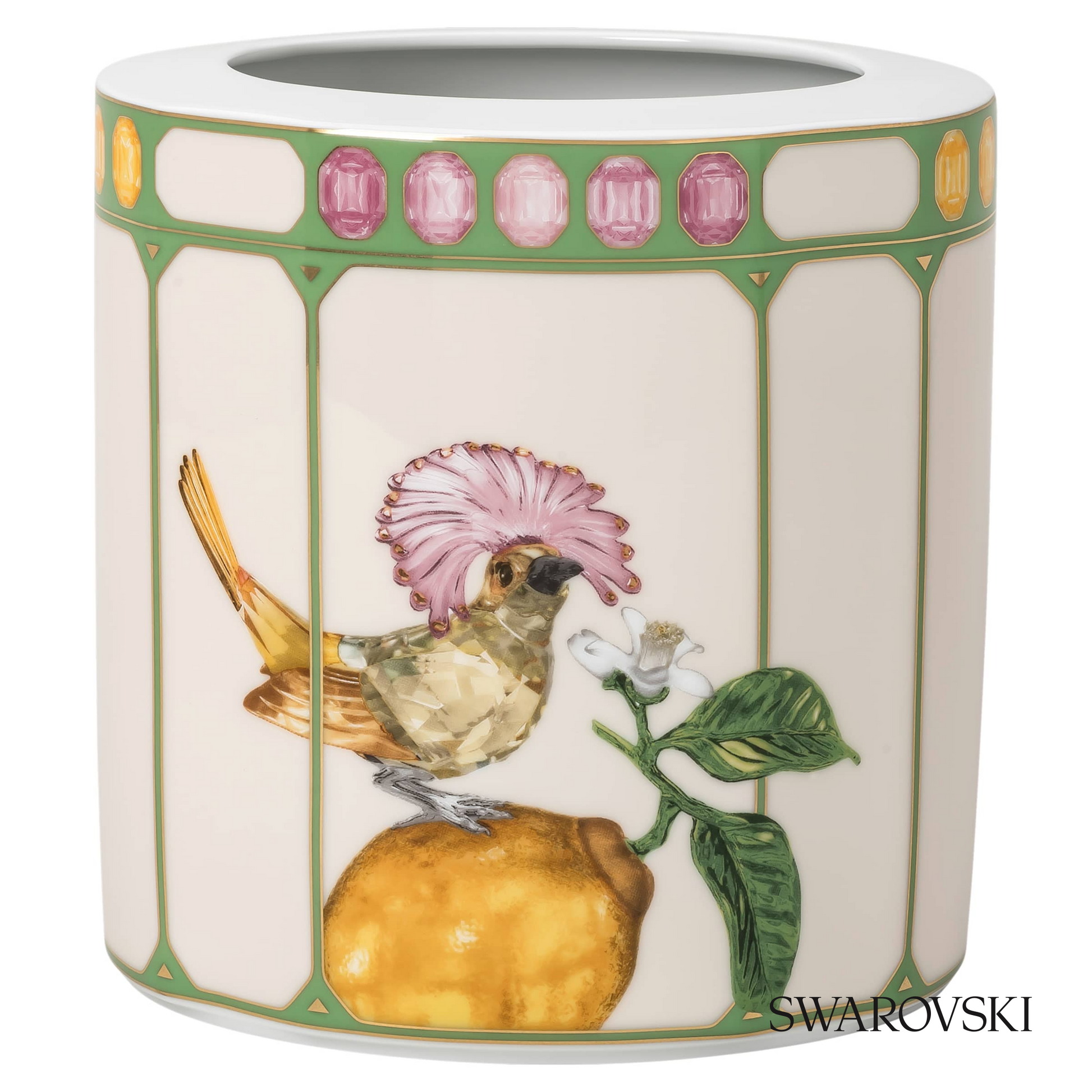 Swarovski Idyllia vase, Crystal print motif – item 5735528