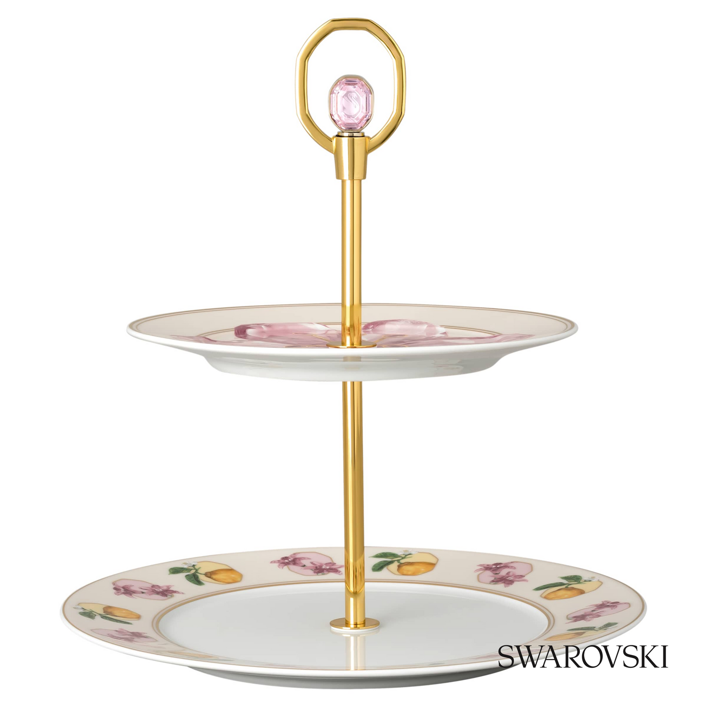 Swarovski Idyllia etagere, Crystal print motif – item 5735529
