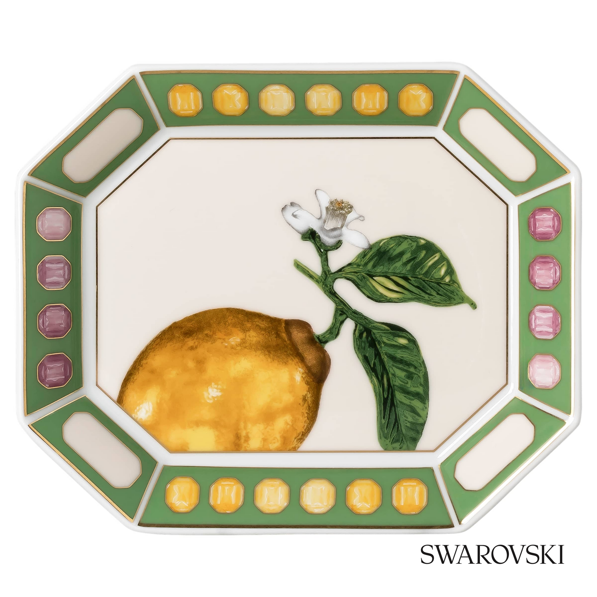 Swarovski Idyllia tray, Crystal print motif – item 5735530