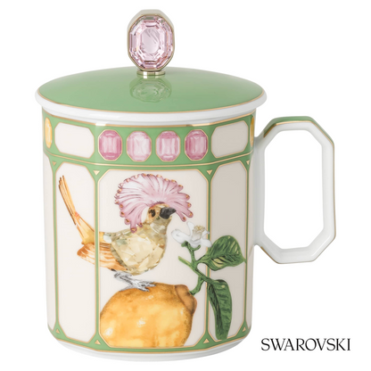 Swarovski Idyllia mug, Crystal print motif – item 5735534