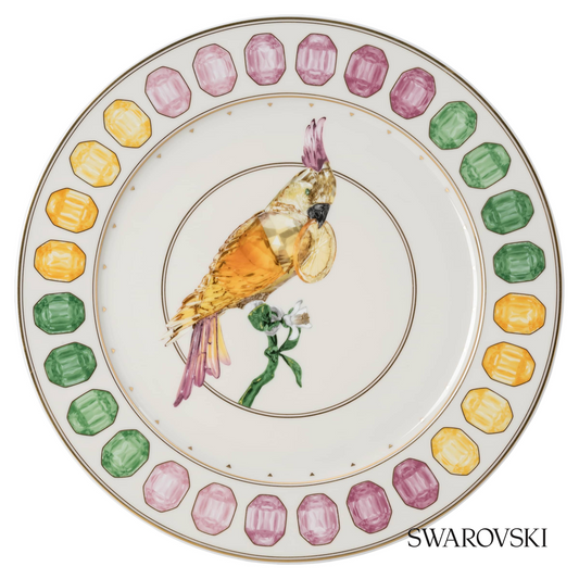 Swarovski Idyllia service plate, Crystal print – item 5735537