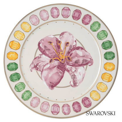 Swarovski Idyllia service plate, Crystal print – item 5735538