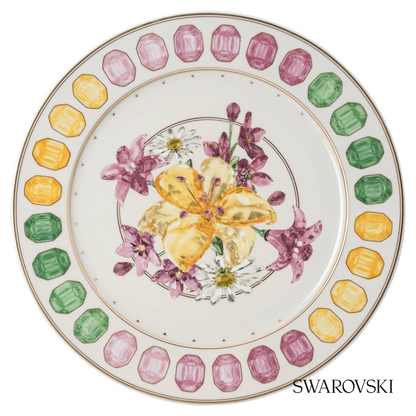 Swarovski Idyllia service plate, Crystal print – item 5735539