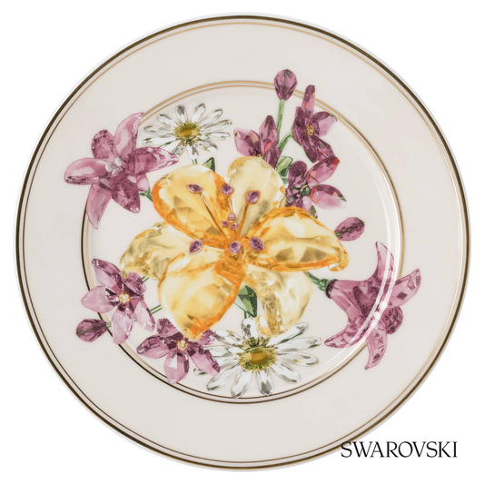 Swarovski Idyllia bread plate, Crystal print – item 5735550