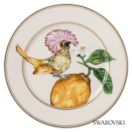 Swarovski Idyllia bread plate, Crystal print – item 5735562