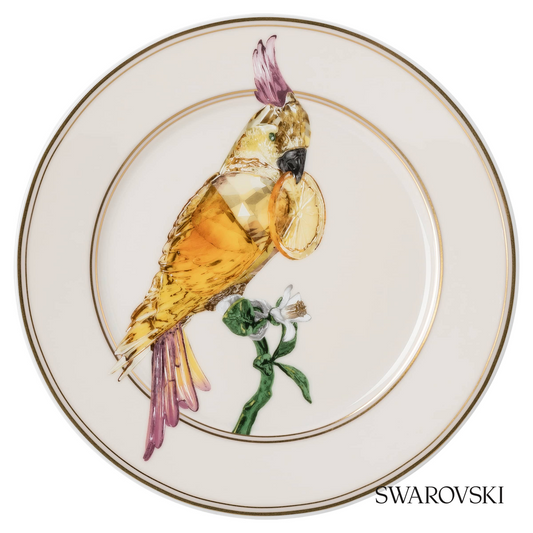 Swarovski Idyllia bread plate, Crystal print – item 5735563